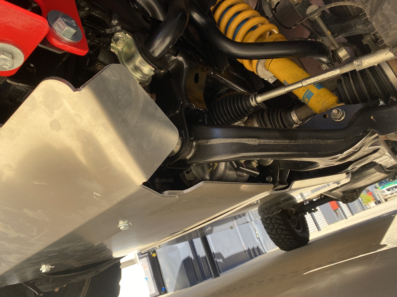 BushSkinz Elite 6mm Alloy Isuzu DMAX 2021On Front, Sump