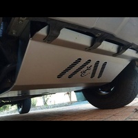 BushSkinz Elite  - 6mm Alloy Nissan Navara D40 Front & Sump Guard