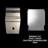 BushSkinz 4x4 Toyota FJ Cruiser Front Sump & Transmission Guard / Bash Plate